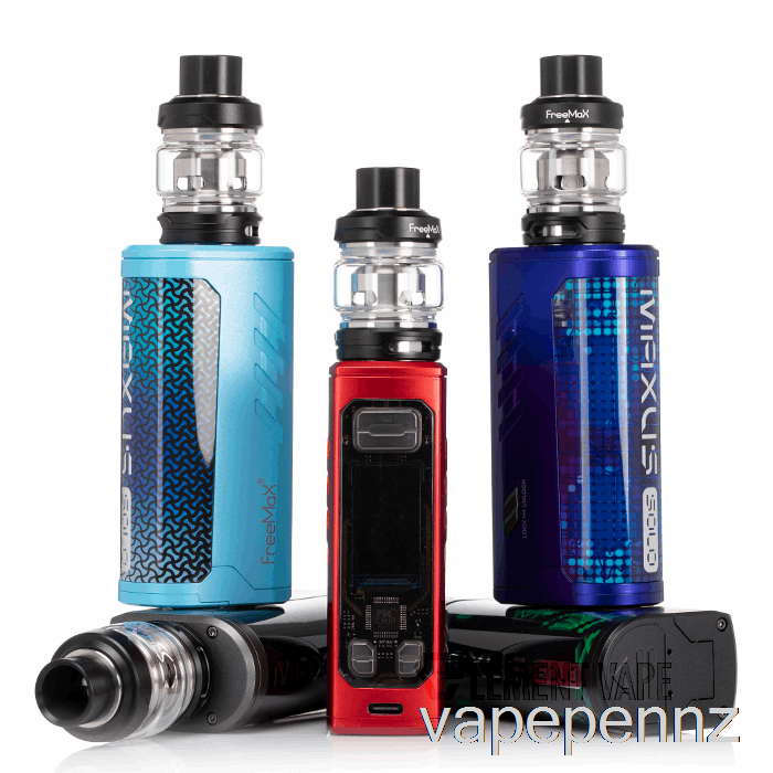 Freemax Maxus SOLO 100W Starter Kit Silver VAPE NZ